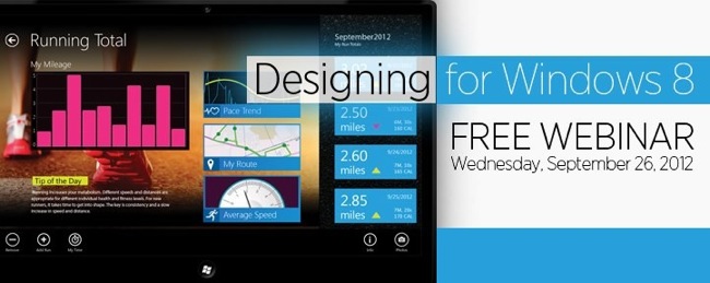 Designing for Windows 8 Webinar Banner