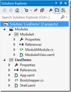 Dynamically Discover and Load Modules at Runtime - Solution