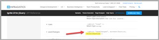 savechanges method with error function shown