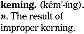 Keming as a term was first coined in 2008