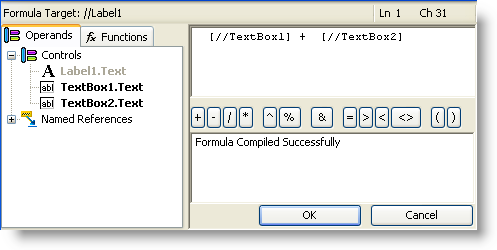 WebCalcManager Summing Two Controls at Design Time 05.png