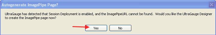 Shows the Autogenerate ImagePipe page dialog