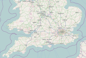 UltraGeographicMap with geographic imagery from Open Street Maps