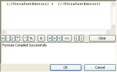 wincalcmanager's formula builder dialog formula creation area