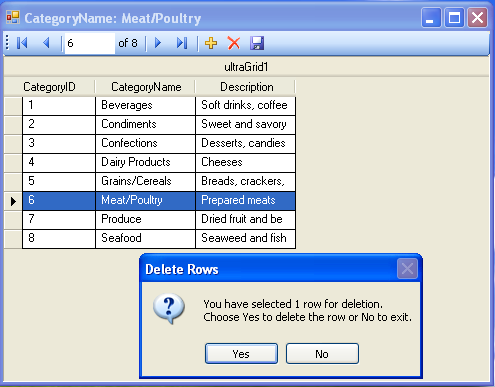 using the ultragrid click event to show a context menu