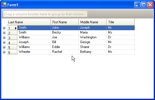 display row numbers in row selectors in ultragrid