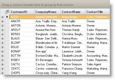 ultragrid's column chooser feature