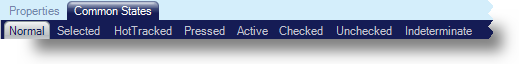 Shows the Normal state tab selected under the Common States tab.
