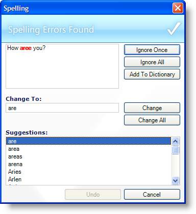 example of ultraspellchecker