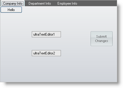 example of shared controls on ultratabcontrol