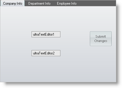 shows how to exclude a control from the shared controls on the ultratabcontrol at run time