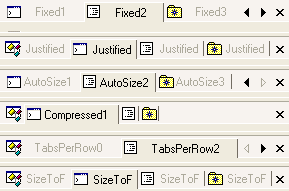 Tab Sizing Styles