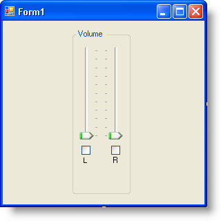 synchronizing two ultratrackbar controls