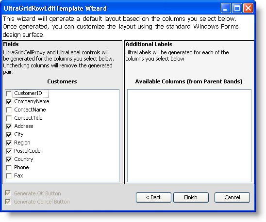 new ultragridrowedittemplate control