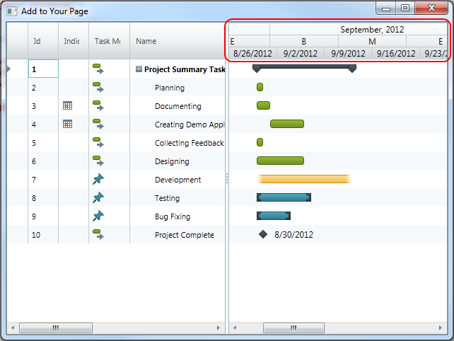 xamGantt Setting the xamGantt Timescale Bands 1.png